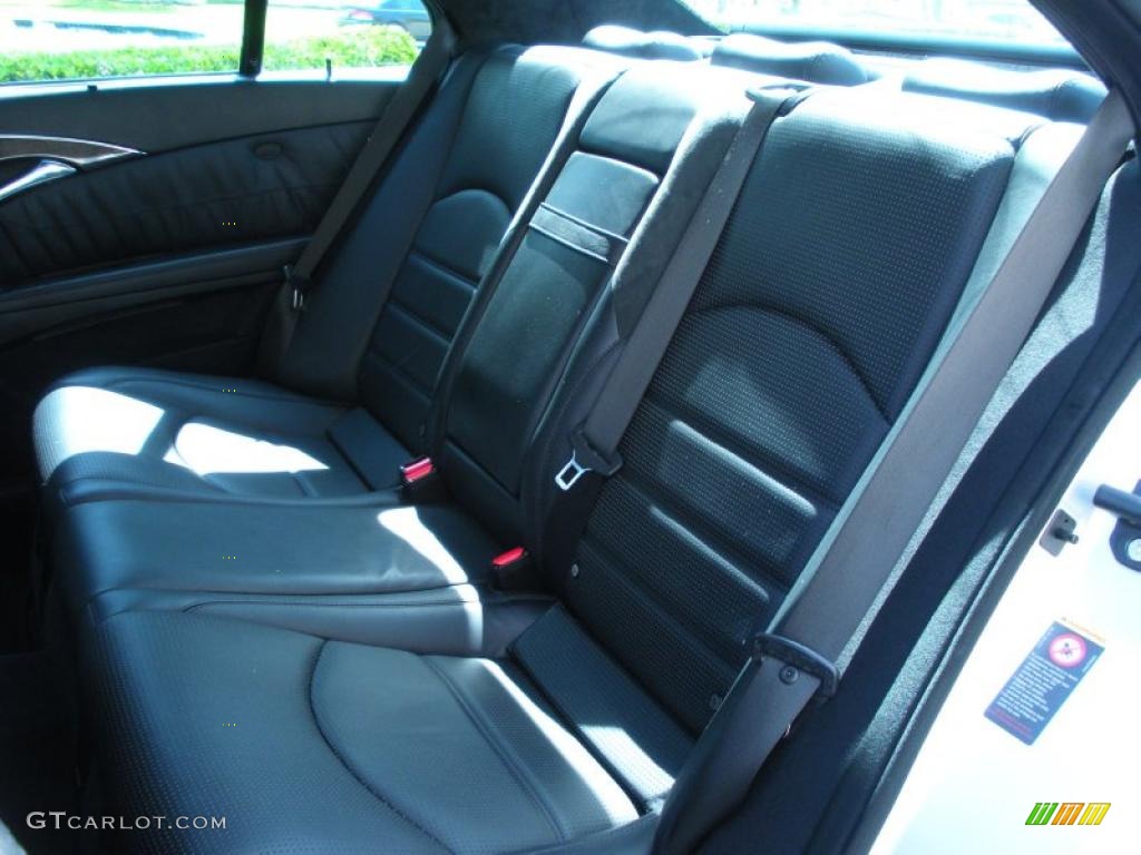 Black Interior 2008 Mercedes-Benz E 63 AMG Sedan Photo #46362344