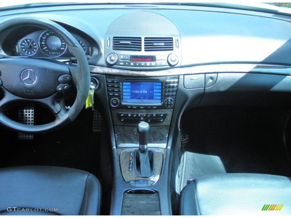 2008 Mercedes-Benz E 63 AMG Sedan Black Dashboard Photo #46362380