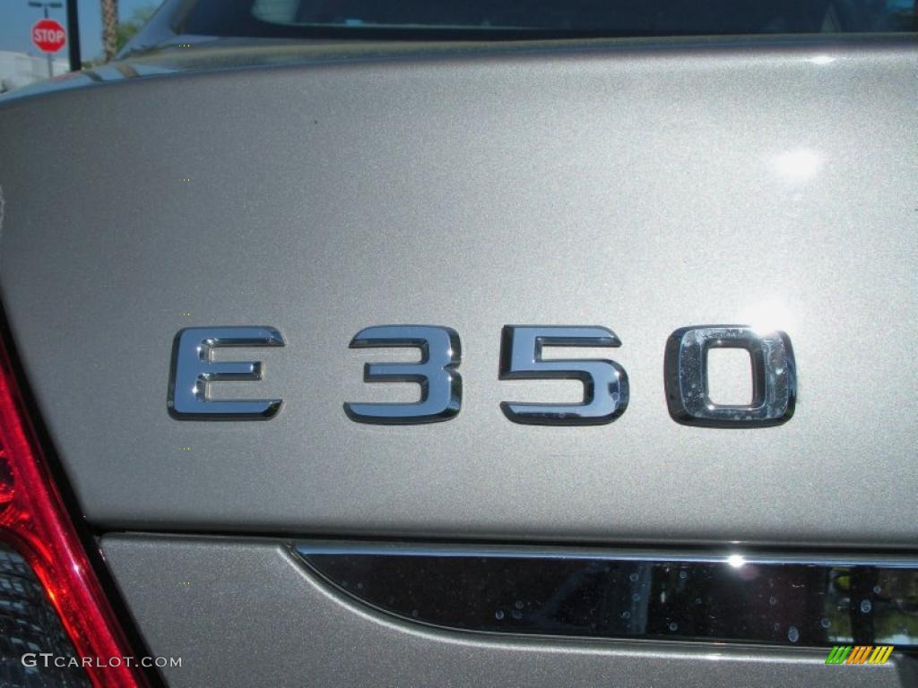 2008 E 350 Sedan - Indium Grey Metallic / Cashmere photo #9