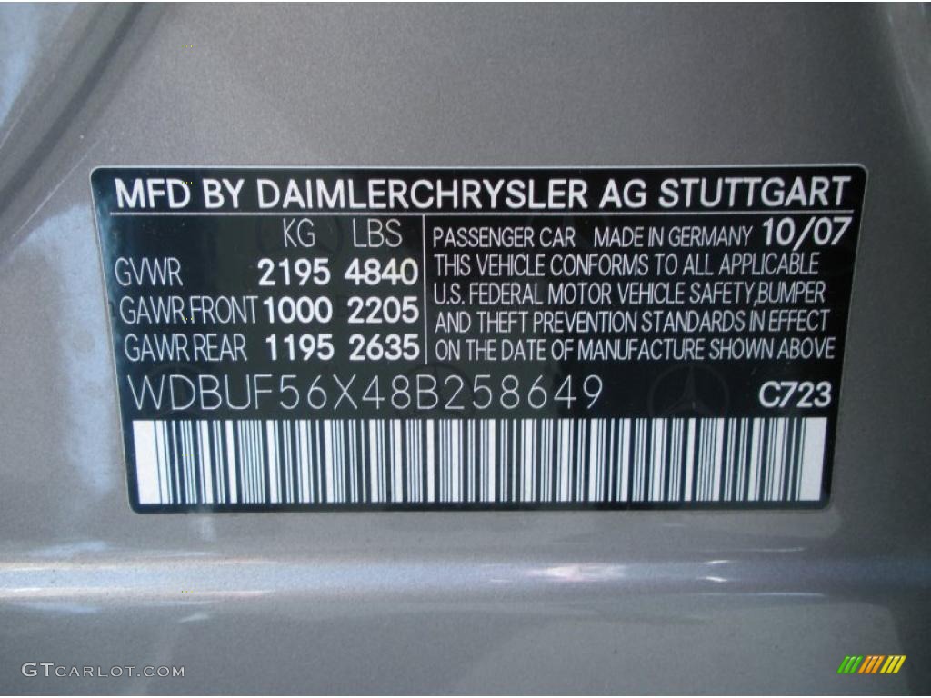 2008 E 350 Sedan - Indium Grey Metallic / Cashmere photo #25