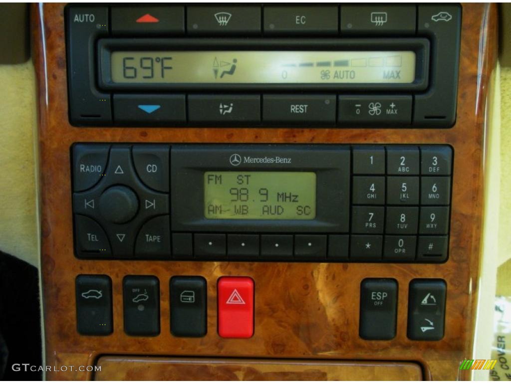 1999 Mercedes-Benz SL 500 Roadster Controls Photo #46362920