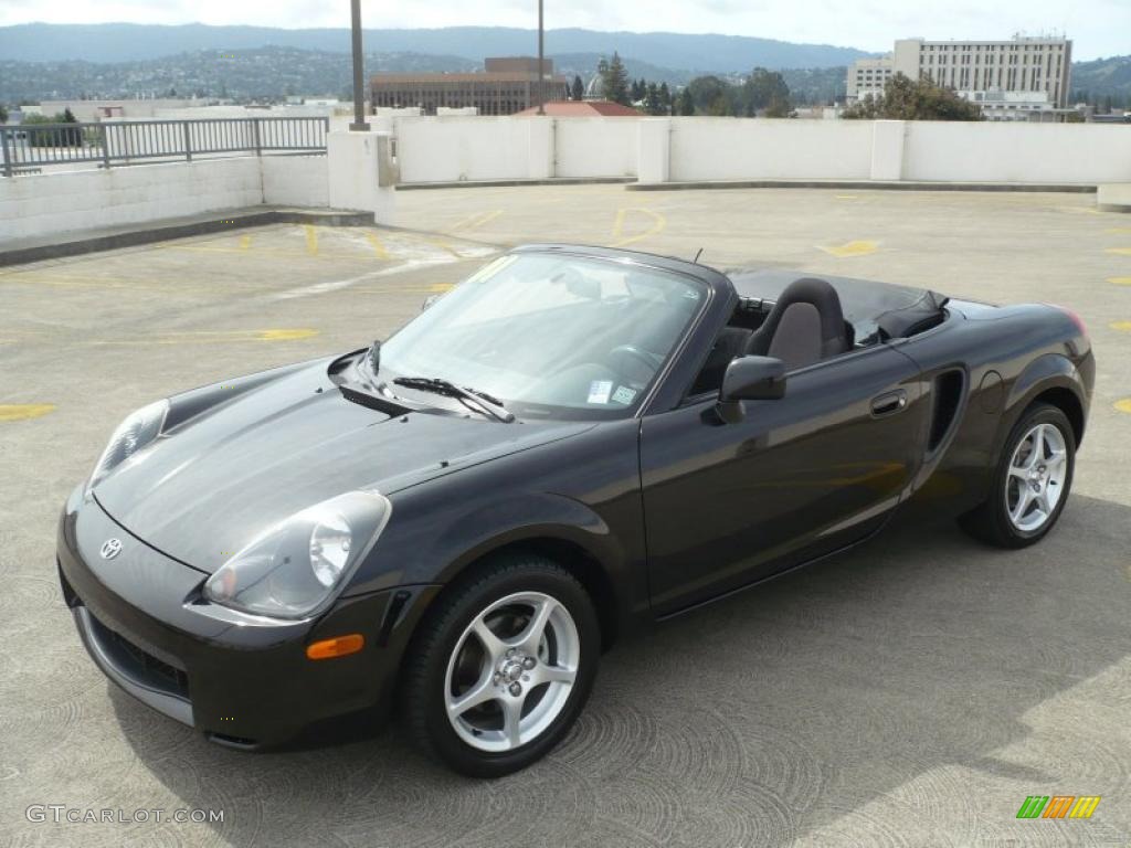 Black 2001 Toyota MR2 Spyder Roadster Exterior Photo #46363184