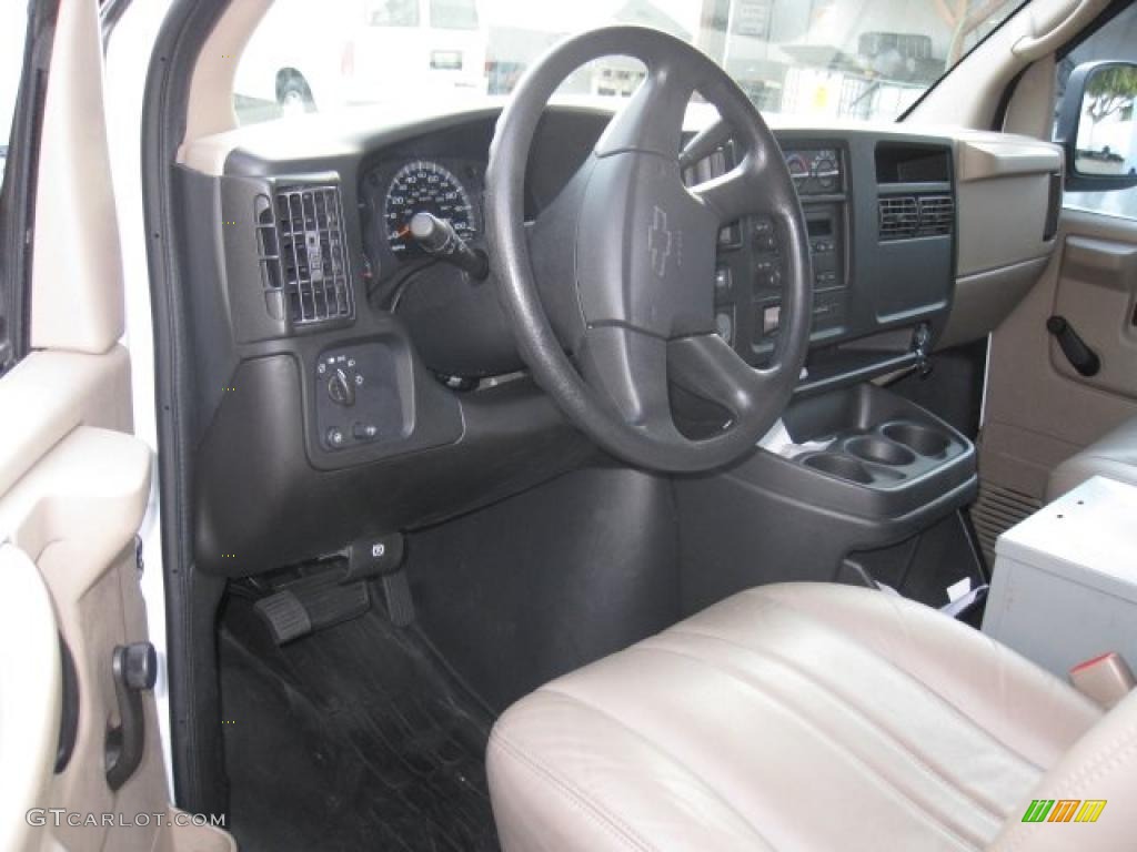 Neutral Interior 2007 Chevrolet Express 1500 Commercial Van Photo #46363589