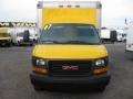 Yellow - Savana Cutaway 3500 Commercial Cargo Van Photo No. 2