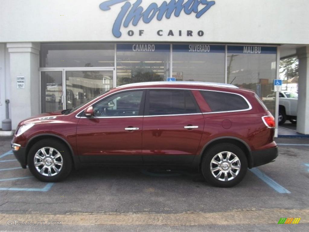 2011 Enclave CXL - Red Jewel Tintcoat / Ebony/Ebony photo #1