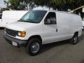 2005 Oxford White Ford E Series Van E350 Super Duty Cargo  photo #3