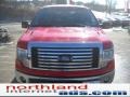 2011 Race Red Ford F150 XLT SuperCab 4x4  photo #3