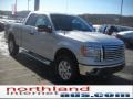 2011 Ingot Silver Metallic Ford F150 XLT SuperCab 4x4  photo #4