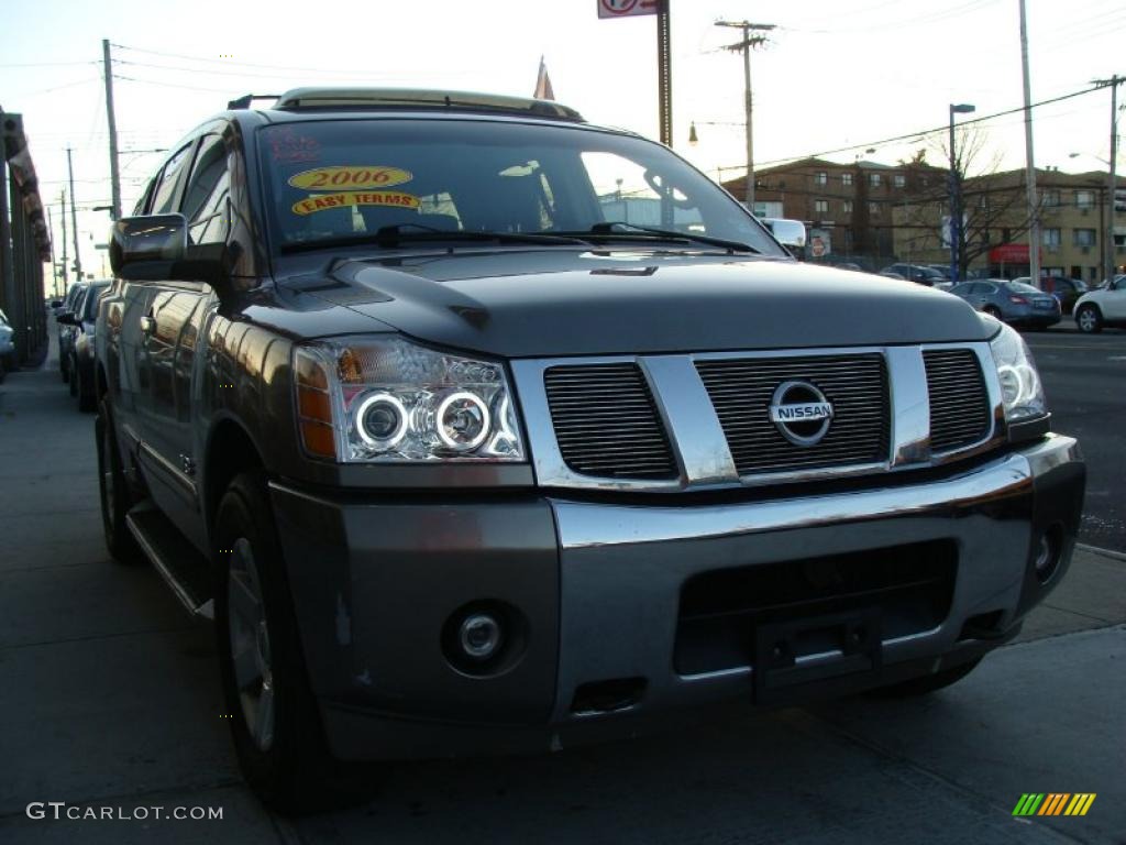 2006 Armada LE 4x4 - Granite Metallic / Steel/Titanium photo #1