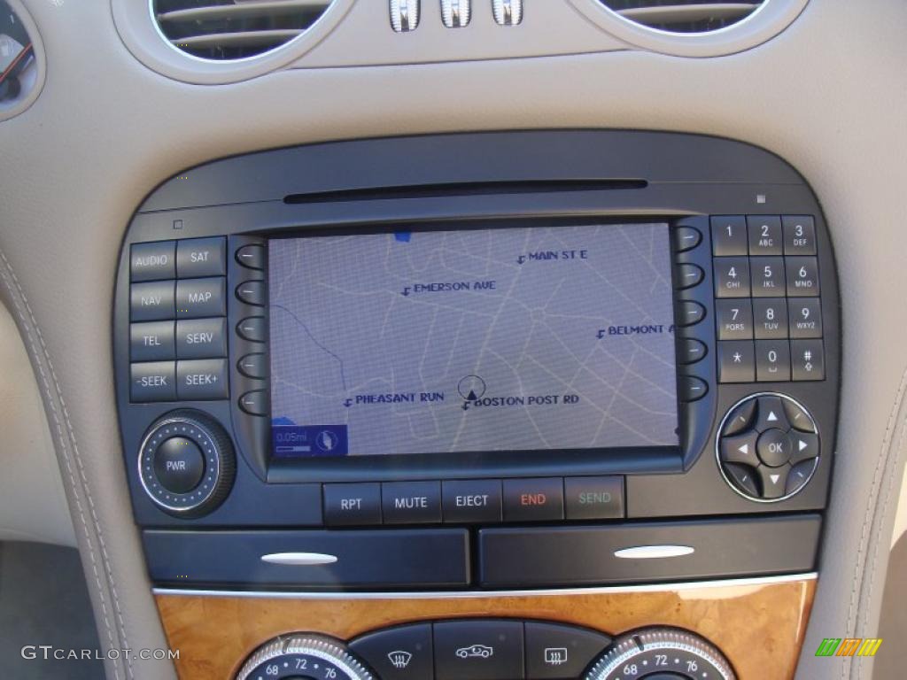 2008 Mercedes-Benz SL 55 AMG Roadster Navigation Photo #46365536