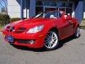 Mars Red 2009 Mercedes-Benz SLK 300 Roadster Exterior