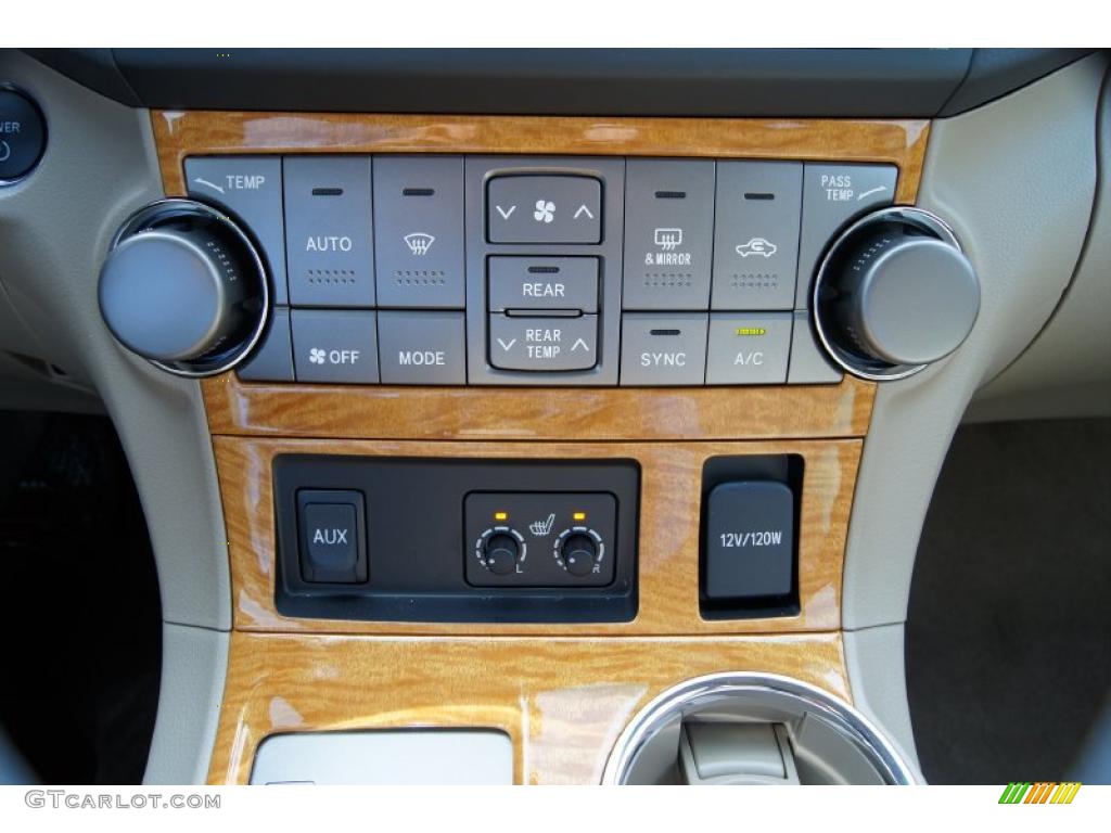 2010 Toyota Highlander Hybrid Limited 4WD Controls Photo #46366395