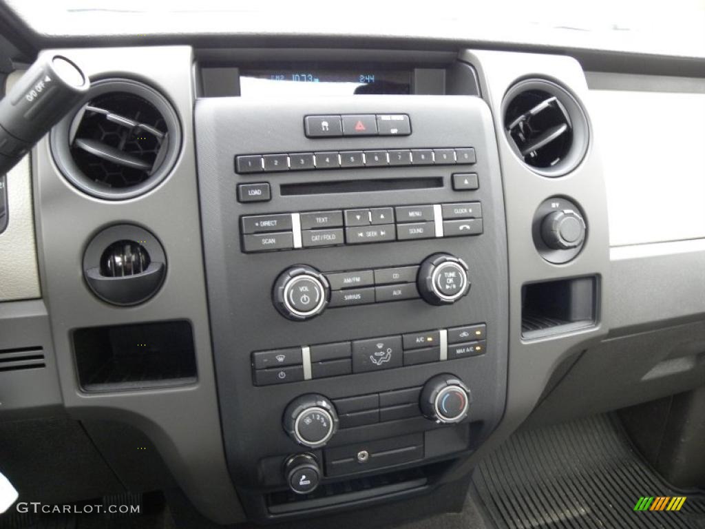 2010 F150 XL Regular Cab - Sterling Grey Metallic / Medium Stone photo #16