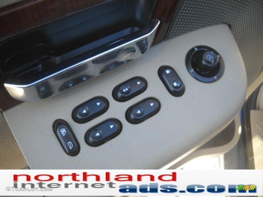 2005 F150 XLT SuperCab 4x4 - Medium Wedgewood Blue Metallic / Tan photo #16