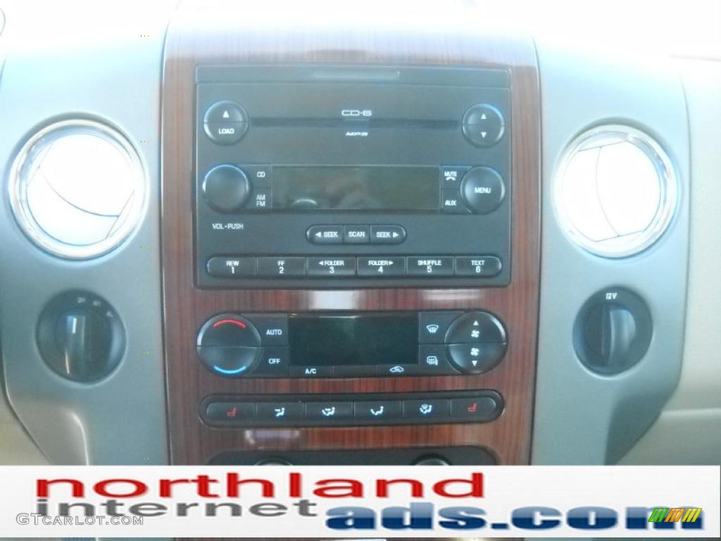2005 F150 XLT SuperCab 4x4 - Medium Wedgewood Blue Metallic / Tan photo #17