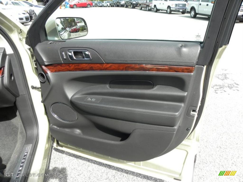 2010 Lincoln MKT FWD Charcoal Black Door Panel Photo #46367445
