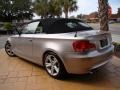 2008 Cashmere Silver Metallic BMW 1 Series 128i Convertible  photo #39