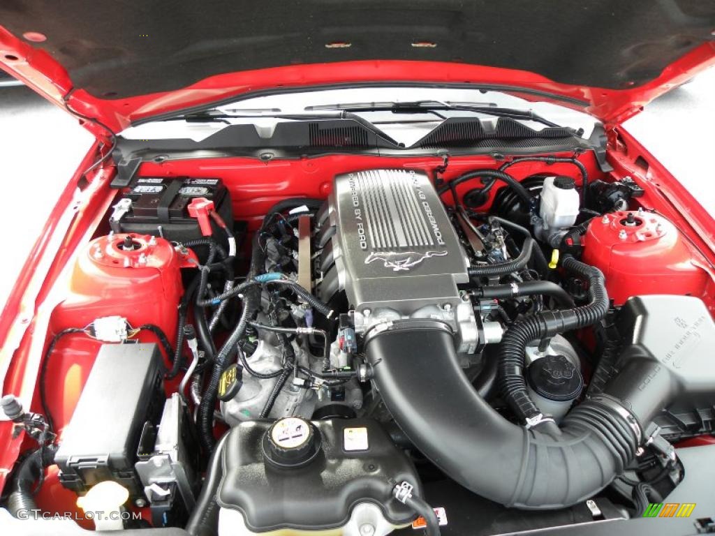 2010 Ford Mustang GT Premium Convertible 4.6 Liter SOHC 24-Valve VVT V8 Engine Photo #46370214