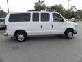 2010 Oxford White Ford E Series Van E350 XLT Passenger  photo #11