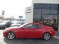 2008 Vibrant Red Infiniti G 37 Journey Coupe  photo #4