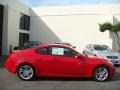 2008 Vibrant Red Infiniti G 37 Journey Coupe  photo #7