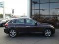 2008 Dark Currant Red Infiniti EX 35 Journey AWD  photo #9