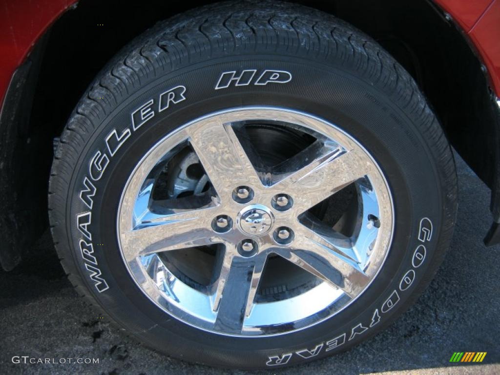 2010 Ram 1500 Big Horn Quad Cab 4x4 - Inferno Red Crystal Pearl / Dark Slate/Medium Graystone photo #16