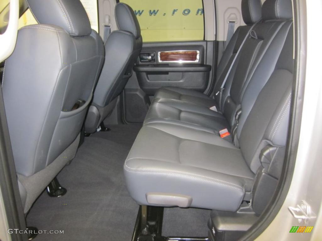 Dark Slate Interior 2010 Dodge Ram 3500 Laramie Mega Cab 4x4 Dually Photo #46371702