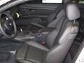 Black Novillo Leather Interior Photo for 2011 BMW M3 #46371729