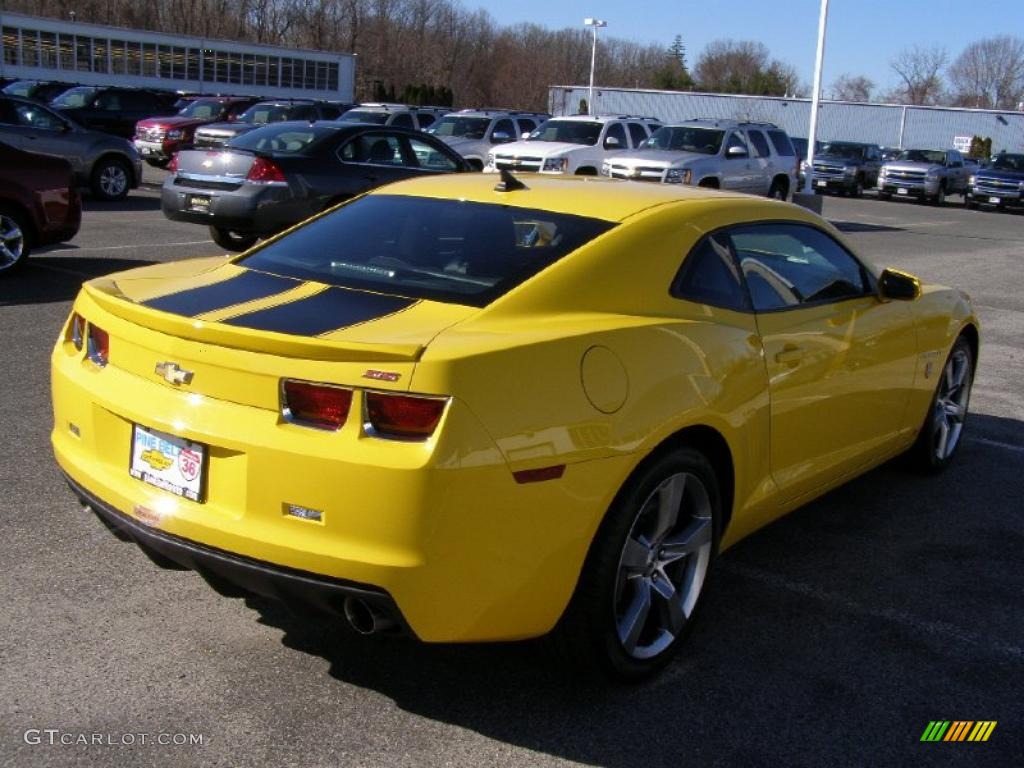 2010 Camaro SS Coupe Transformers Special Edition - Rally Yellow / Black photo #8