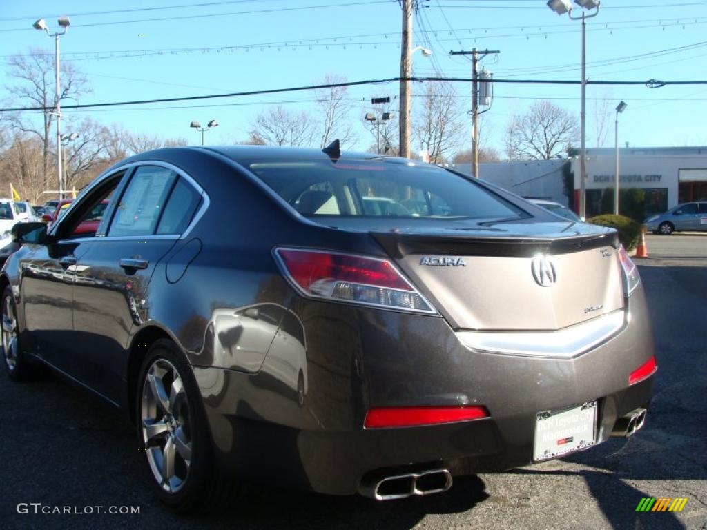 2009 TL 3.7 SH-AWD - Grigio Gray Metallic / Taupe photo #5