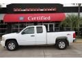 2007 Summit White Chevrolet Silverado 1500 LT Extended Cab 4x4  photo #1