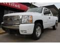 2007 Summit White Chevrolet Silverado 1500 LT Extended Cab 4x4  photo #4