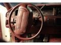 1992 Buick Roadmaster Red Interior Steering Wheel Photo