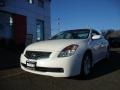 2008 Winter Frost Pearl Nissan Altima 2.5 S Coupe  photo #1