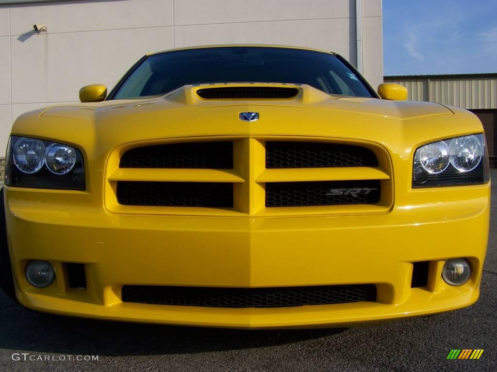 Detonator Yellow Clearcoat 2007 Dodge Charger SRT-8 Super Bee Exterior Photo #4637443