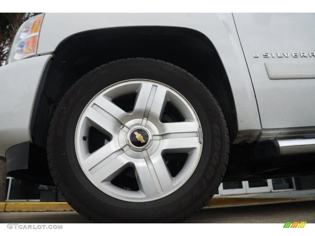 2008 Silverado 1500 LT Crew Cab - Summit White / Light Titanium/Ebony Accents photo #2