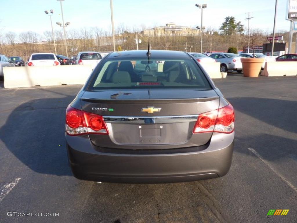 Taupe Gray Metallic 2011 Chevrolet Cruze ECO Exterior Photo #46376208