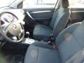 Charcoal Interior Photo for 2011 Chevrolet Aveo #46376280