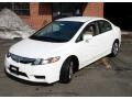 Taffeta White - Civic LX Sedan Photo No. 1