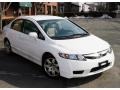 Taffeta White - Civic LX Sedan Photo No. 3