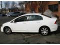Taffeta White - Civic LX Sedan Photo No. 9