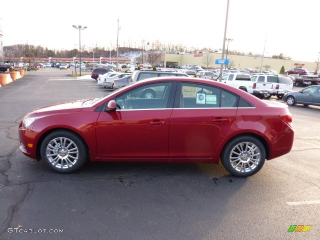 Crystal Red Metallic Tintcoat 2011 Chevrolet Cruze ECO Exterior Photo #46377522