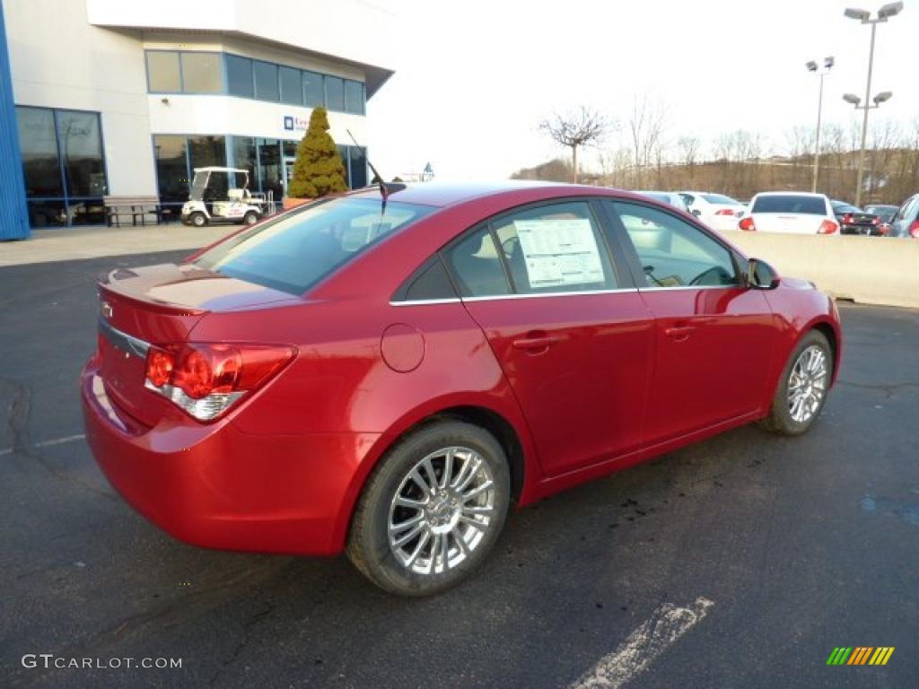 Crystal Red Metallic Tintcoat 2011 Chevrolet Cruze ECO Exterior Photo #46377684