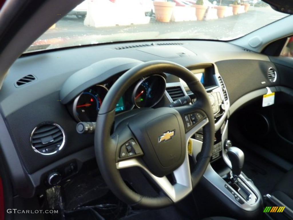 2011 Chevrolet Cruze ECO Jet Black Dashboard Photo #46377696