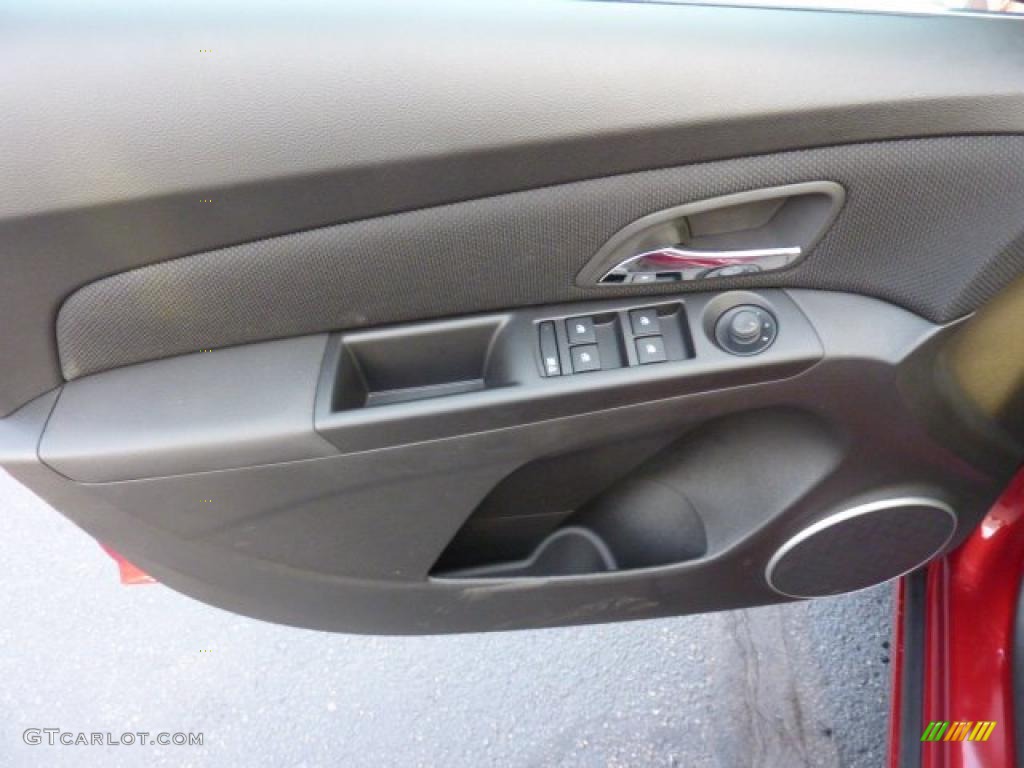 2011 Chevrolet Cruze ECO Jet Black Door Panel Photo #46377702