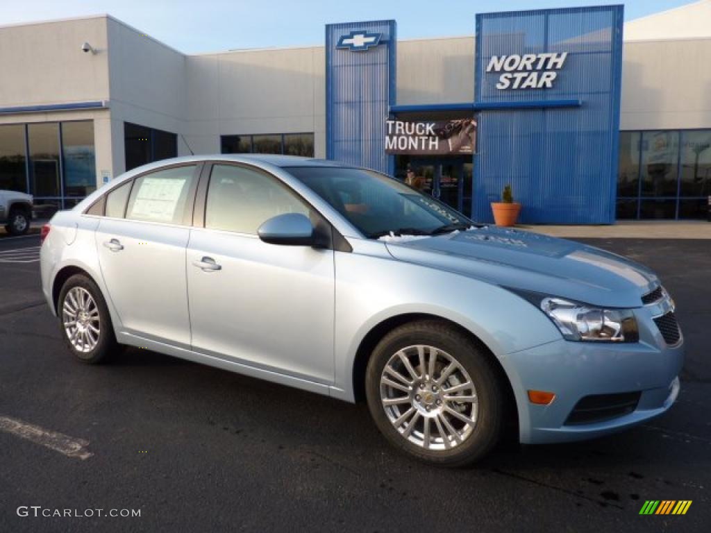 2011 Cruze ECO - Ice Blue Metallic / Jet Black photo #1