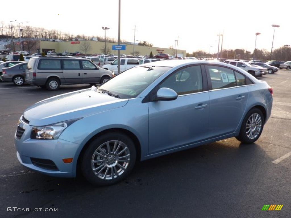 Ice Blue Metallic 2011 Chevrolet Cruze ECO Exterior Photo #46377990