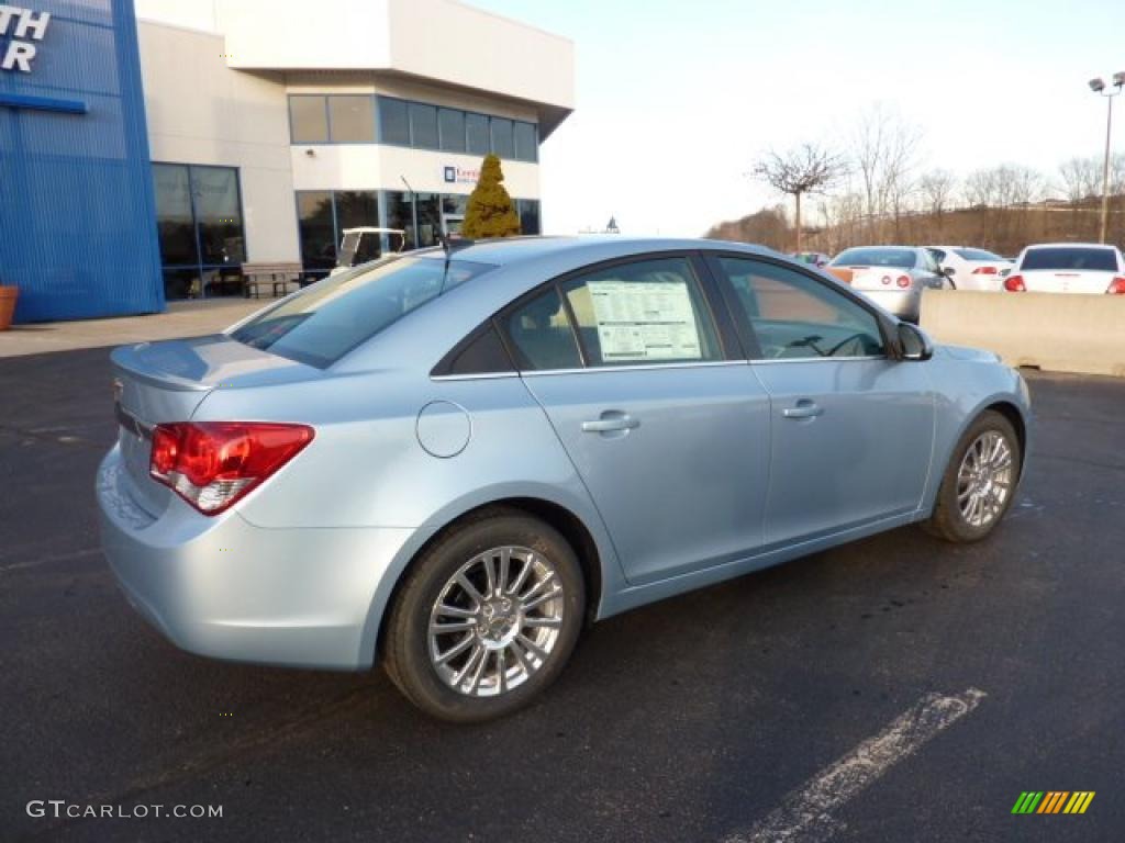 Ice Blue Metallic 2011 Chevrolet Cruze ECO Exterior Photo #46378038