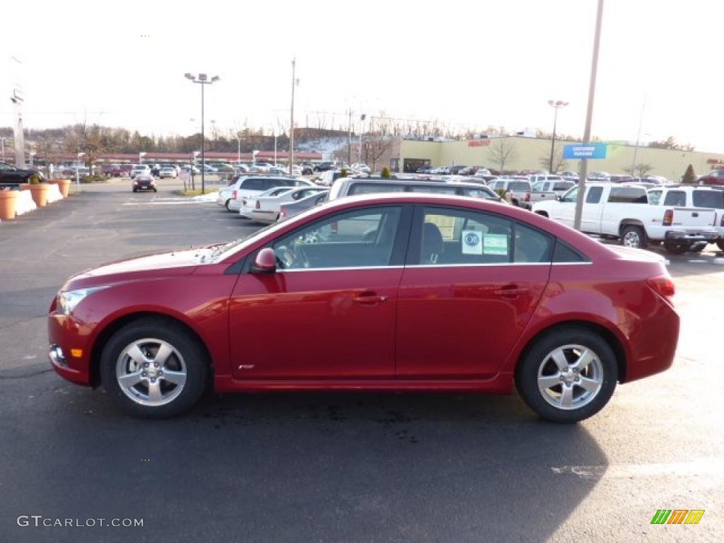 Crystal Red Metallic Tintcoat 2011 Chevrolet Cruze LT/RS Exterior Photo #46378176